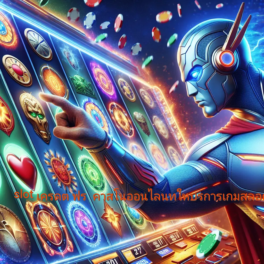 slot เครดิต ฟรี - คาสิโนออนไลน์ที่ให้บริการเกมสล็อตยอดนิยม