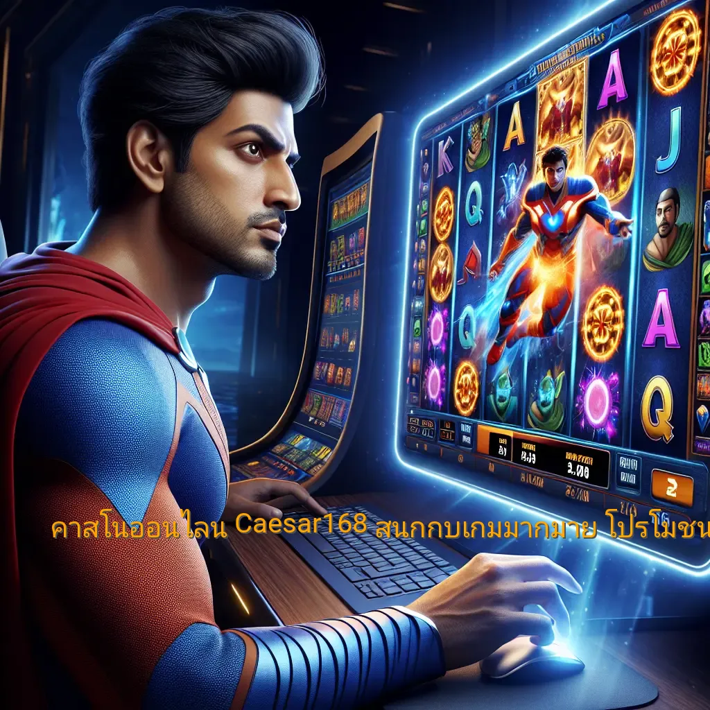 คาสิโนออนไลน์ Caesar168 สนุกกับเกมมากมาย โปรโมชั่นจัดเต็ม