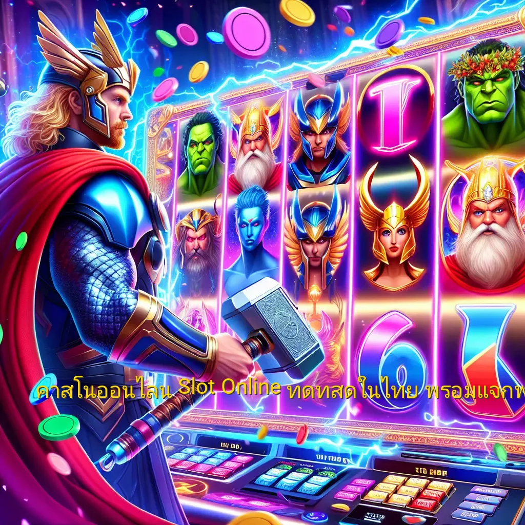 คาสิโนออนไลน์ Slot Online ที่ดีที่สุดในไทย พร้อมแจกฟรีเครดิต