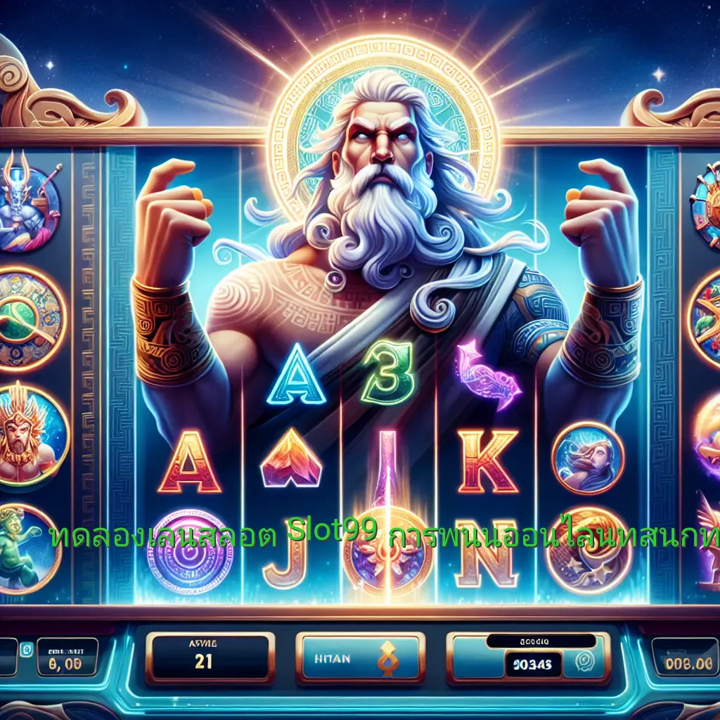 ทดลองเล่นสล็อต Slot99 การพนันออนไลน์ที่สนุกที่สุดในไทย